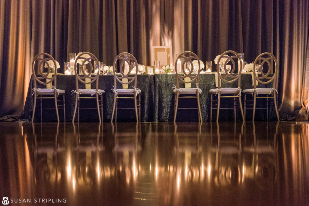 new year's eve wedding reception space