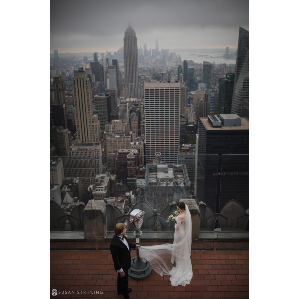 locations for wedding photography top of the rock new york