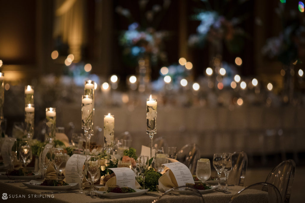 indoor ballroom hotel wedding reception locations in philadelphia with great lighting