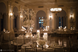 Yale Club Wedding reception decor