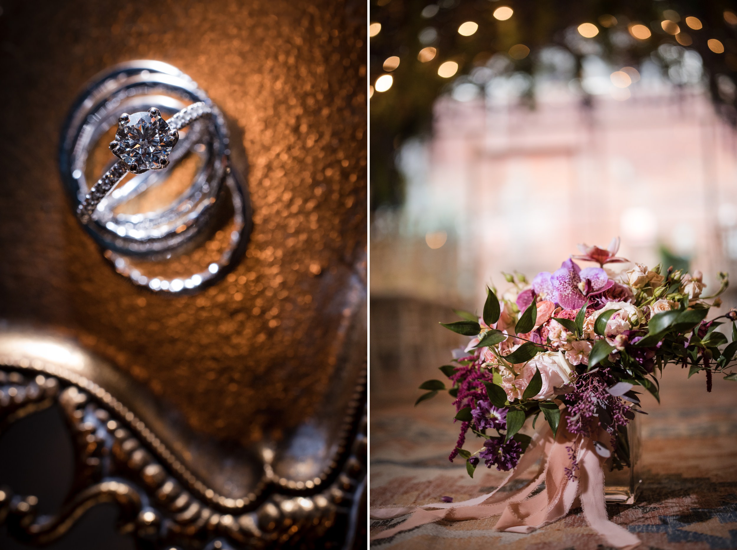 Detail photographs at a Beekman Hotel wedding in NYC