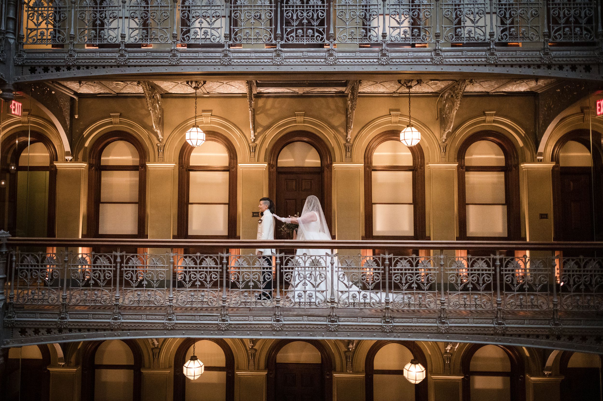 First look at a Beekman Hotel wedding in NYC
