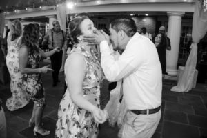 Baiting Hollow Club Long Island Wedding black and white party photos