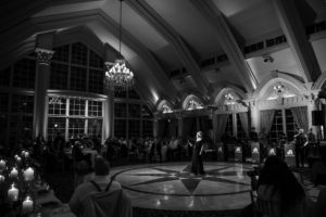 Ashford Estate wedding ballroom toast photo