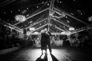 Mother and son dance as captured by one photographer without a second photographer
