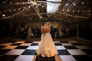 Fairmount Park Horticulture Center Wedding first dance