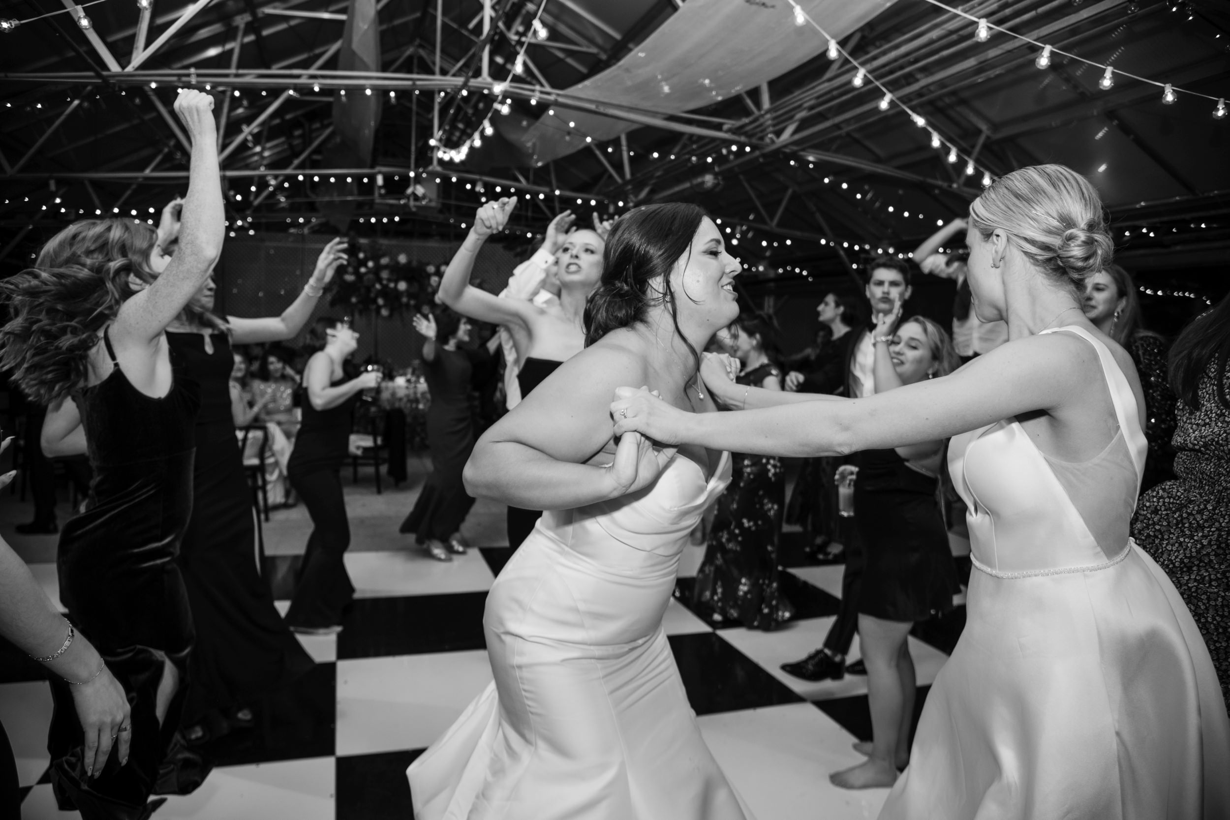 Fairmount Park Horticulture Center Wedding brides on dance floor