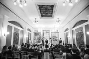 national arts club nyc wedding indoor ceremony