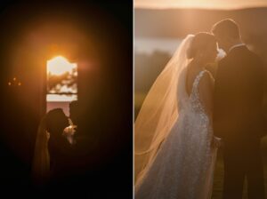 sleepy hollow country club wedding pictures at sunset