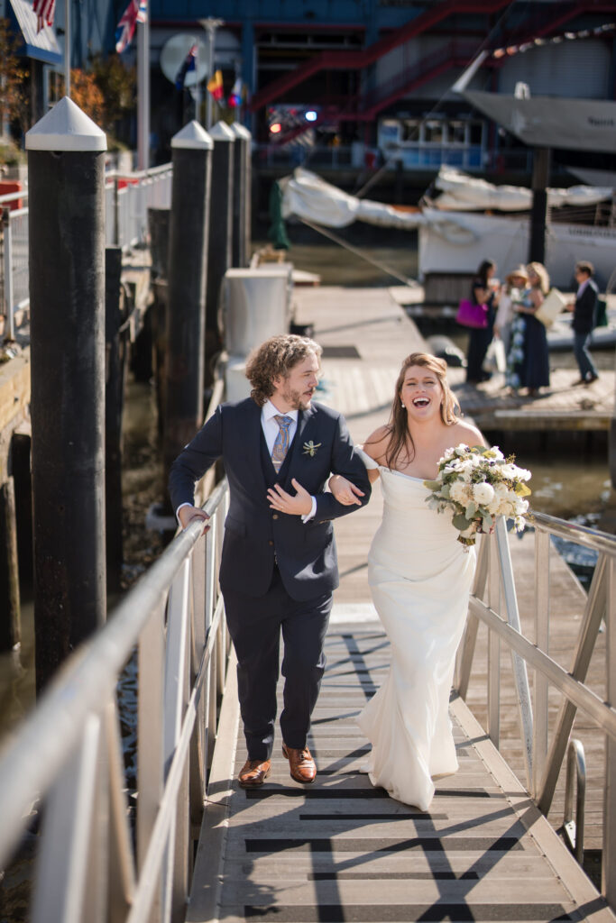 nyc boat wedding